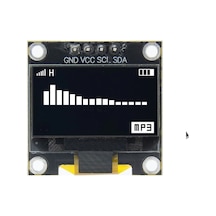 0.96 Inch Beyaz Oled Lcd Modül 128x64 Pixel Iıc I2c Seri 0.96 Ekran