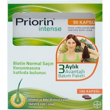 Priorin Intense 180 Kapsül Vitamin & Bitki Ekstraktı