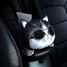 Mendil Kutusu Tutucu Sevimli Karikatür Yüz Mendili Tutucu Mendil Kutusu Kapağı Islak Mendil Kutusu Yumuşak Ev Ofis Mendil Kutusu