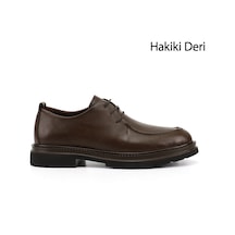 Gönderir Erkek Kahve Floter Bağcıklı Hakiki Deri Klasik Ayakkabı Ddma85142875 Kahverengi