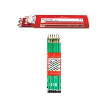 Faber-castell Mercanlı Kurşun Kalem Ve Kırmızı Kopya Kalemi Ofisinn No : 002 B.s Çok Renkli