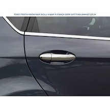 Ebal Otomotiv Ford Fiesta Krom Kapı Kolu 4 Kapı 2009-2017