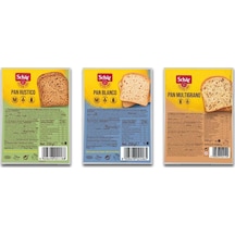 Dr. Schar Glutensiz Pan Blanco 250 G + Pan Rustico 250 G + Pan Multigrano 250 G