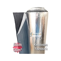 Alüminyum Folyolu Kauçuk İzolasyon 6mm 120cm 36m2 Yalıtım