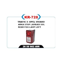 Drnds Arka Sis Lambası Sol Trafıc 3 -opel Vıvaro
