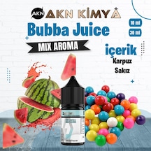 Akn Kimya Bubba Juice Mix Aroma Karpuz Sakız Gıda Aroması 10 Ml