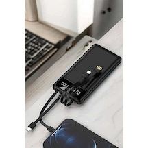 Lcd Ekranlı 20.000mah Powerbank Usb Lightning Type-c Uyumlu