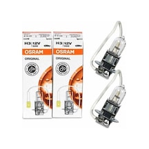 Osram H3 Ampul 12V 55W 2 Adet Almanya Üretimli