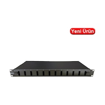 Digitus Dn-96210-ql 12 Port Sc Duplex 1u Fiber Patch Panel Ek Kaset Dahil