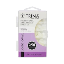 Trina Takma Tırnak 250 ‘li Kutulu Long Oval -08