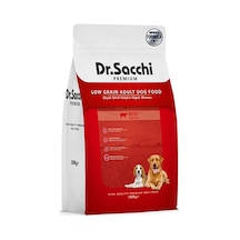 Dr. Sacchi Premium Sığır Etli Düşük Tahıllı Yetişkin Köpek Maması 1500 G