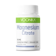 Voonka Magnezyum Sitrat 62 Tablet