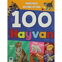 İngilizce Kelime Kitabı- 100 Hayvan- Mavi Kelebek
