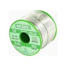 Soldex Sn: 99.3 - Cu: 0.7 - 500 Gr, 2 Mm - Kurşunsuz, Gümüşsüz Lehim Teli