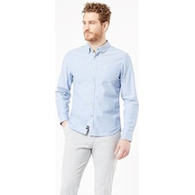 Dockers Stretch Oxford Gömlek Blue Çok Renkli