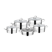 Kahramanlar Sırma 10 Parça Tencere Seti