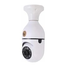 Akıllı Kamera Wifi Kamera Duylu Ampul Görünümlü 360 Derece Dönebilen Ev Kamerası