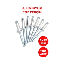 5x12 Alüminyum Pop Perçin 100 Adet