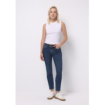 Colins Slim Fit Dar Paça Kadın İndigo Jean Pantolon Cl1076749 Q1.v1 Dn02805 Mavi