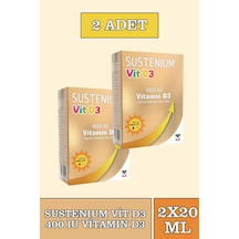 Sustenium Vitamin D3 400 Iu Sprey 2 x 20 ML