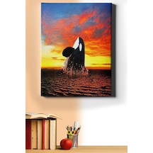 Webstyle Sayılarla Boyama Seti Kasnaklı Orka 40 X 50 Cm