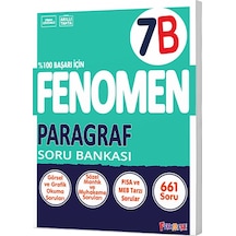 Fenomen Okul 2024 7. Sınıf Paragraf B İleri Düzey Soru Bankası