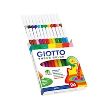 Giotto Turbo Color Keçeli Kalem 24'lü