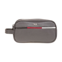 Bilik Deri Koyu Gri Rölax Erkek Aksesuar Çantası Blm17 E-001 001