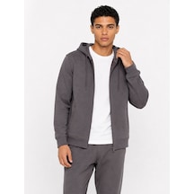 Loft Regular Fit Erkek Hırka Lf2044271 Q1.v1 Kahverengi