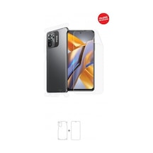 Xiaomi Poco M5s Ön, Arka Ve Yan 360 Derece Tam Kaplama Tpu Film