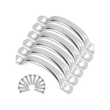 Mobilya Kulpları Mobilya Düğmeleri, 6'lı Set İçi Boş Kapı Kulpları Dolap Kapakları, 95/120 Mm