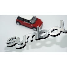 Renault Clio Symbol Bagaj 3M 3D Krom Abs Logo Amblem