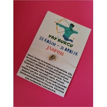 Gümüştel El Sanatları Sertifikalı Yay Burcu Jasper Doğal Taşlı Ip Burç Bilekliği Çok Renkli