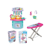 Frozen Şef Mutfak Set Ve Ütü Set Evcilik Seti