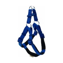 Konfor Ronin Dokuma Köpek Göğüs Tasması Royalblue 2x45-55 Cm