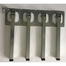 Metal Katlanabilir Sofra Masa Ayağı 60 Cm 4 Adet + Vidaları