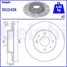 Fren Disk - Alfa Romeo 145, 155, 33, 500, Panda, Punto, Tipo, Bravo, Seicento, Barchetta, Coupe, Cinquecento, Marea, Brava, Palio, Tempra, Egea - D