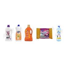 Bingo Yüzey Tem. Fresh 2.5 Lt + Sıvı Bulaşık Deterjanı 1500 Ml +giysi Şampuanı 3lt + Parex + Oksijen 750 Ml 5'li Set Diğer