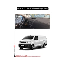Peugeot Expert Traveller 2018+torpido Koruma Halısı Siyah Kenar