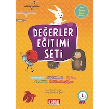 Değerler Eğitimi Seti-5 Kitap Takım - Hayrünnisa Şen - Selen Çocuk