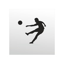 Folyo Sticker Futbol Adkpquy504 50cm Uzunluk Siyah