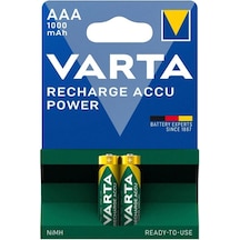 Varta 1000mah Aaa Şarjlı İnce Pil 2'li Paket