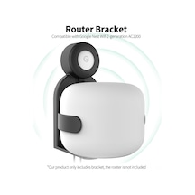 Vkemall Google Nest Wifi 2. Nesil Ac2200 İçin Beyaz Router Tutucu - Kabloları Gizle, Kolay Kurulum, Abs Malzeme, Zırhlı Ve Çizik Dayanıklı