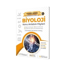 Üniversiteye Hazırlık Biyoloji Maarif Model Konu Anlatım Föyleri Biyotik Yayınları