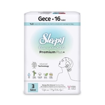 Sleepy Bio Süper Eco Gece Hijyenik Ped 16'lı