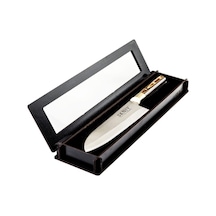 Özel Seri El Yapımı Profesyonel Yekpare Çelik Bilezikli Santoku Ş