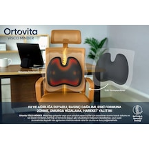Yeni Nesil Visco Ortopedik Ergonomik Rahat Oturuş Visco Bel,sırt Minderi Veya Yastığı 1