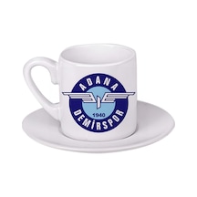 Adana Demirspor Türk Kahvesi Fincanı Beyaz