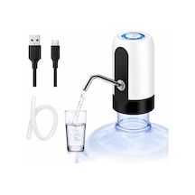 Usb Şarjlı - Otomatik Damacana Su Pompası 4w - 800mah İ11-071 5468 Renkli