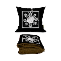 Modern Gül Desenli İç Dolgusu Battaniyeli Araç İçi Opsiyonel Yas